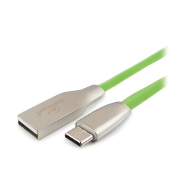 Кабель USB, Cablexpert CC-G-USBC01Gn-1M, 1.0м