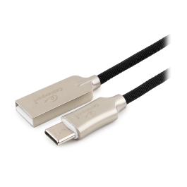 Кабель USB, Cablexpert CC-P-USBC02Bk-1M, 1.0м