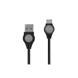 Кабель USB, Ritmix RCC-439 Black, 1.0м, Черный