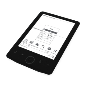 Уц. Электронная книга Ritmix RBK-677FL, 4GB, Черный, б/у, иногда не сохраняет статус