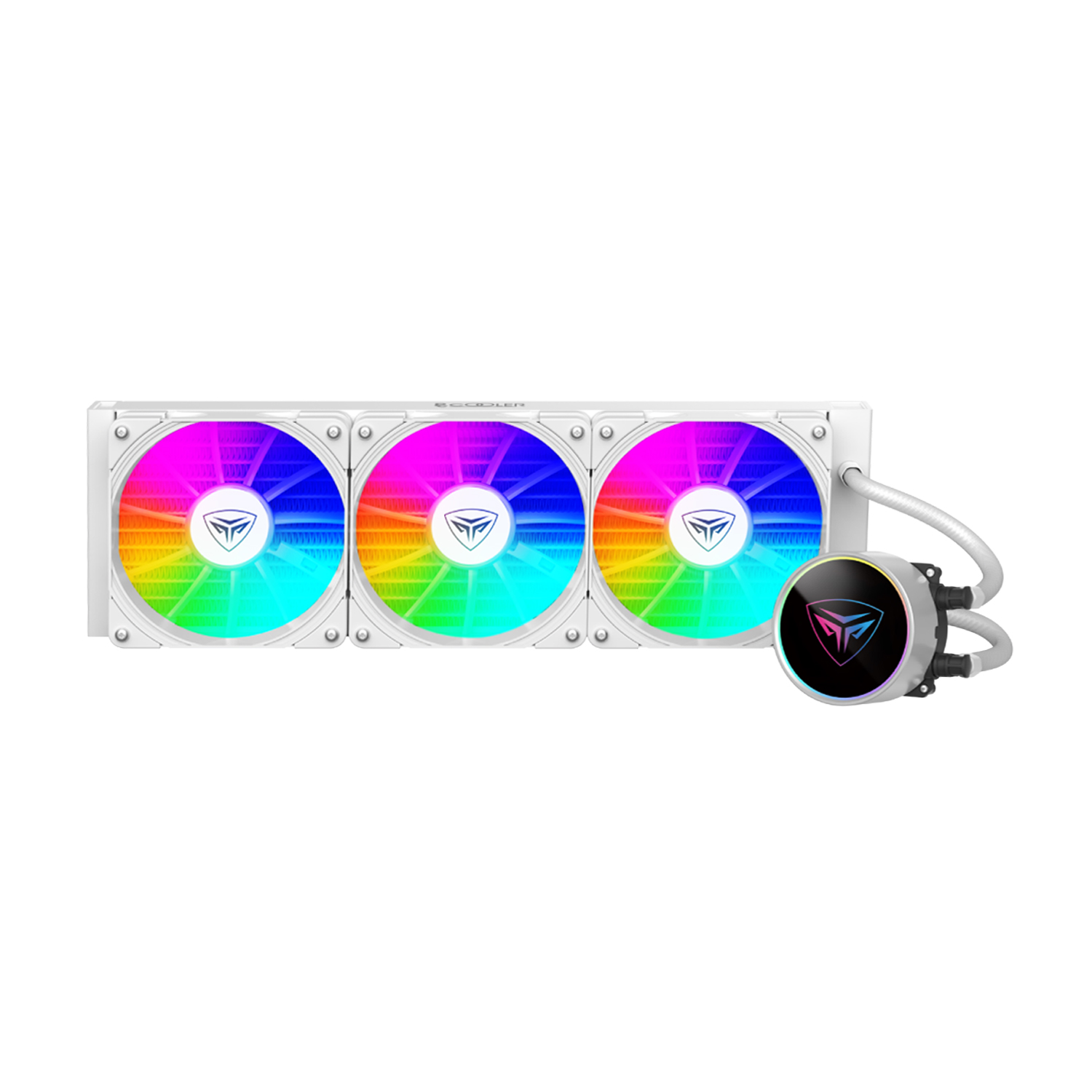 Водяное охлаждение процессора PCCooler PD360S ARGB WH Water Cooler for ...