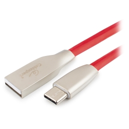 Кабель USB, Cablexpert CC-G-USBC01R-1M, 1.0м