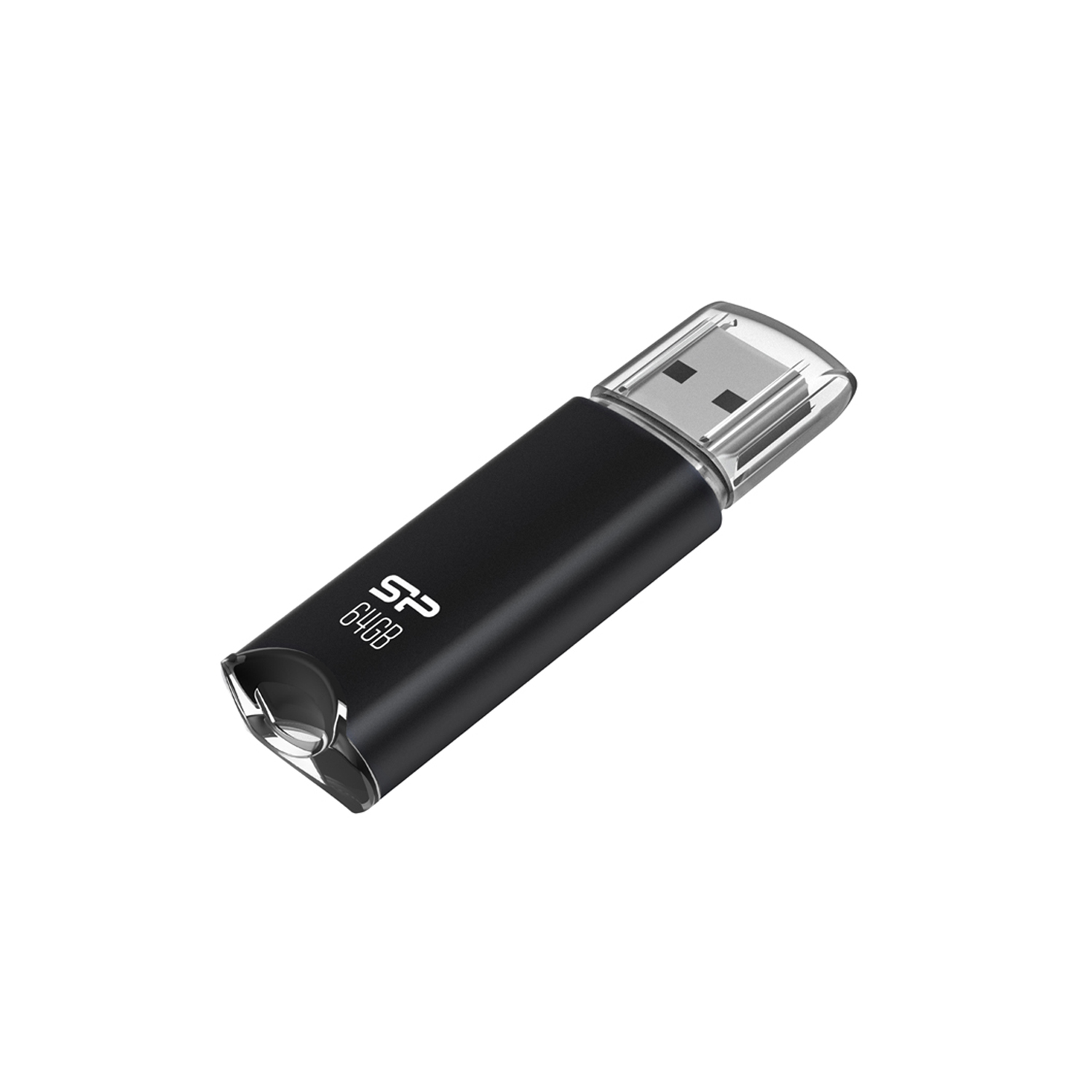 Флешка USB Silicon Power Helios H02,  SP064GBUF2H02V1K, 64GB, черный
