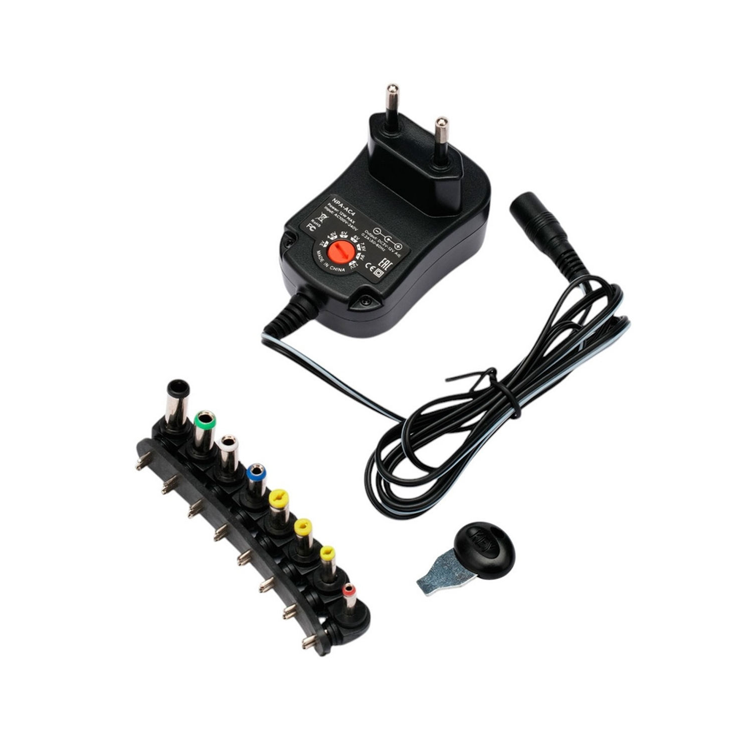 Зарядка USB 220В Gembird NPA-AC4