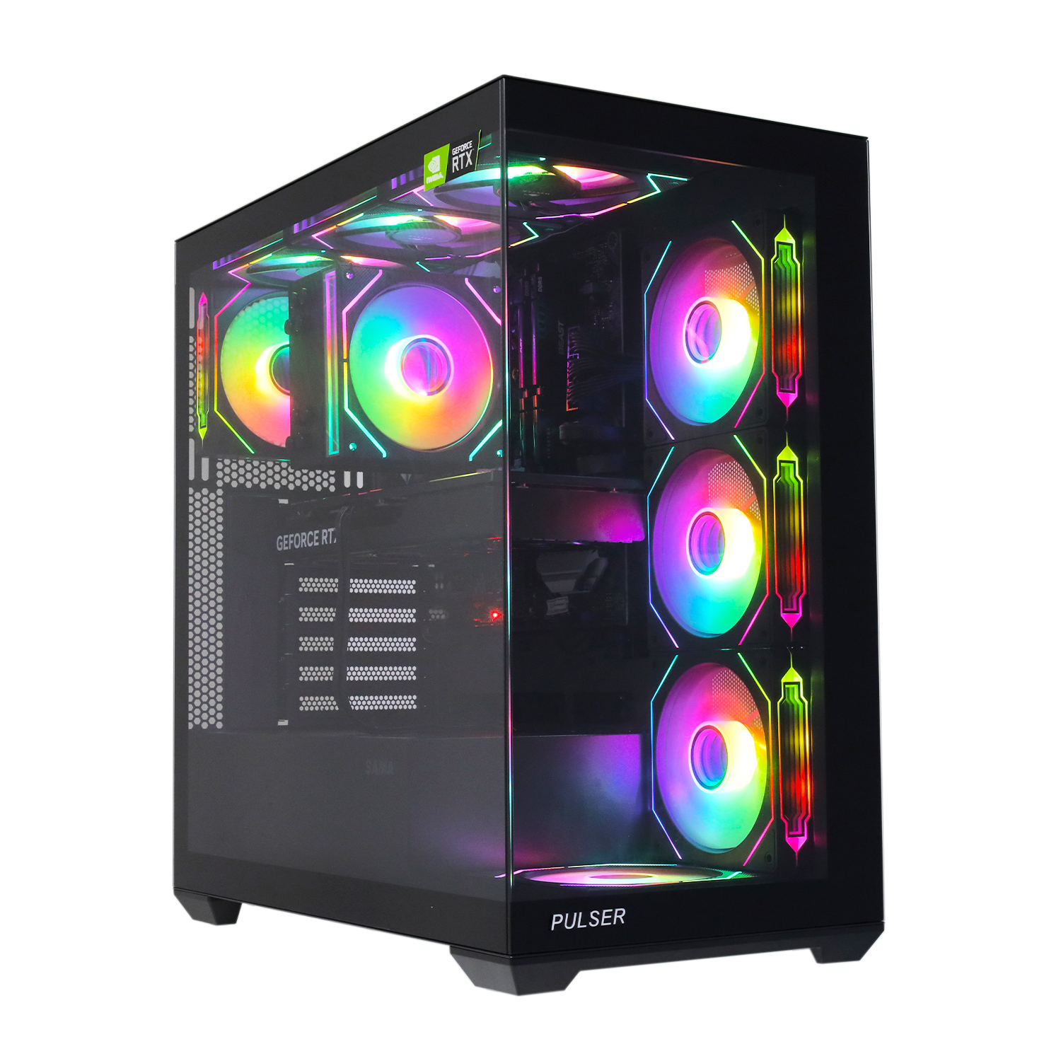 Системный блок Core i5-14400F-2.5GHz/B760/RAM 32GB/SSD 1TB (M.2)/RTX5060TI-12GB/no DVD/700W/