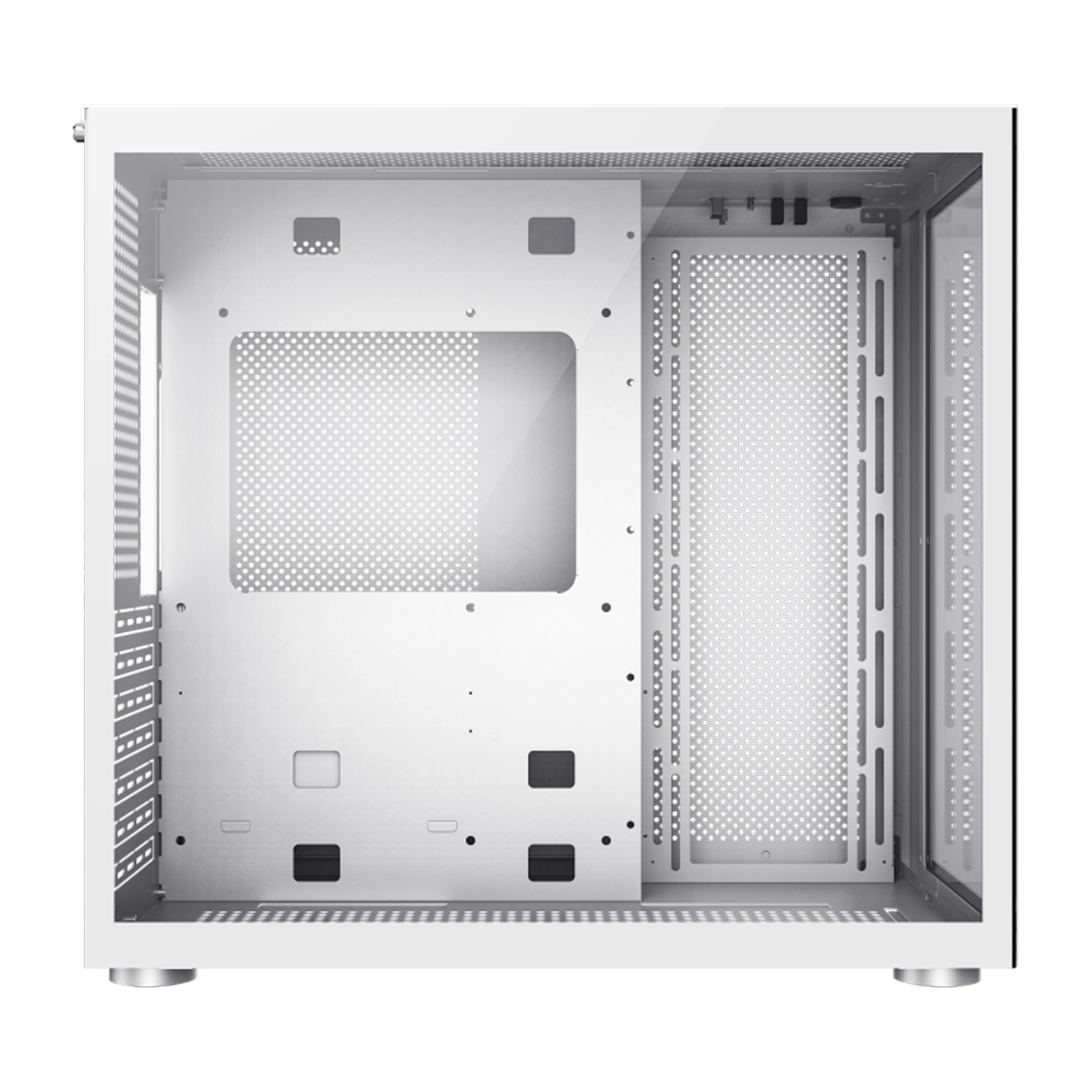 Корпус ATX midi tower GameMax, Infinity White, (без БП), Белый