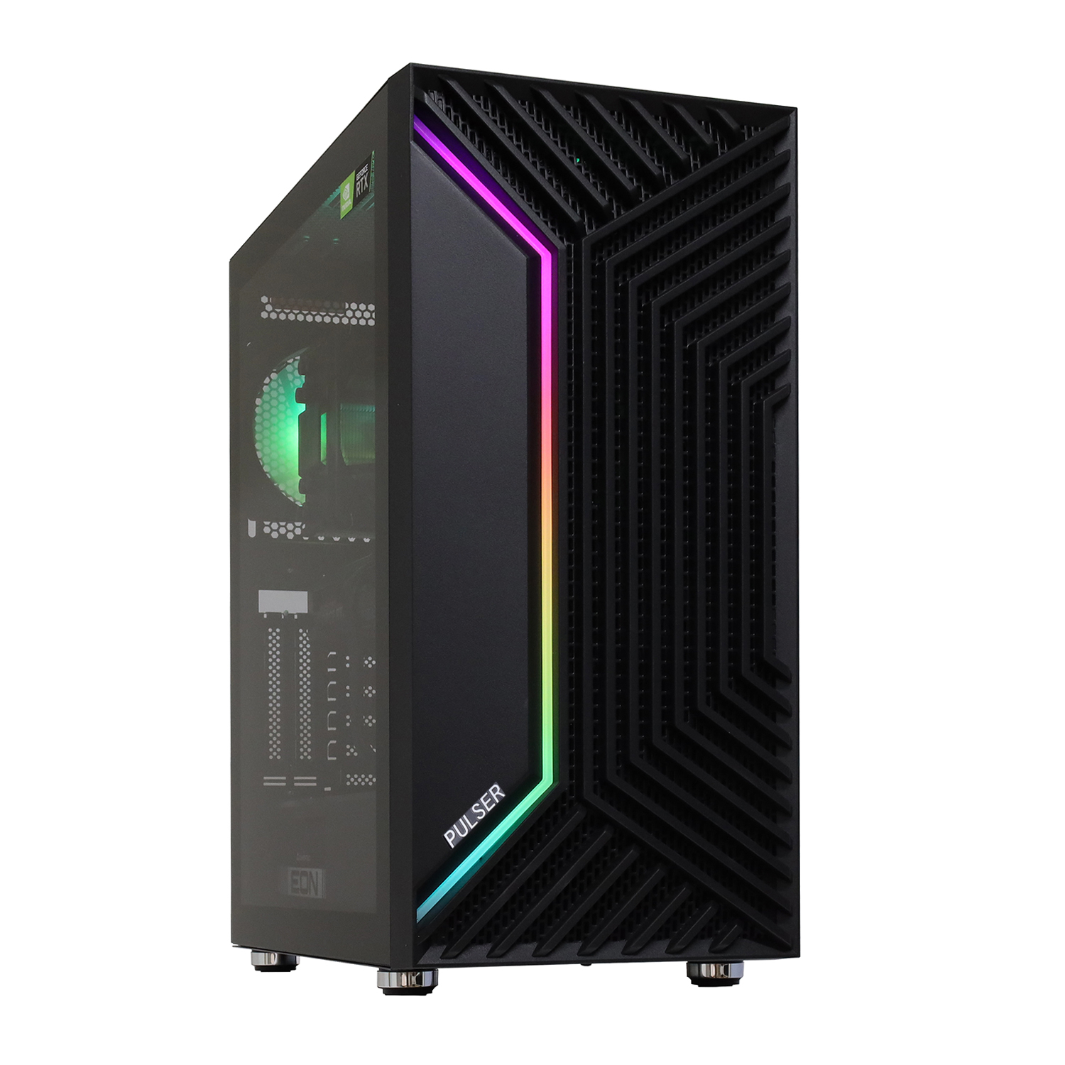 Системный блок Ryzen 7 5700X-3.4GHz/B550/RAM 16GB/SSD 512GB (M.2)/RTX5060-8GB/no DVD/700W/