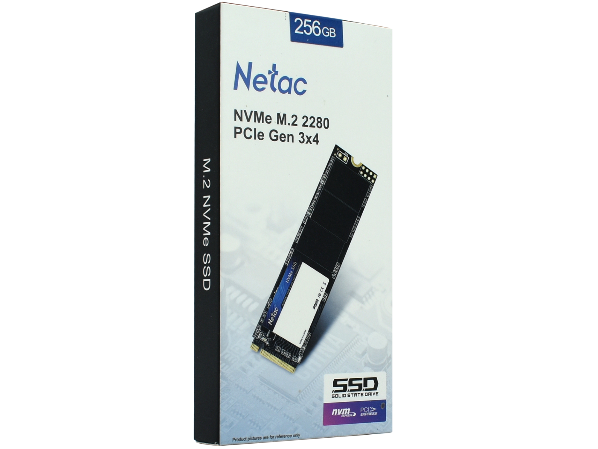 Твердотельный накопитель SSD M.2 PCIe Netac N930E Pro, NT01N930E-256G-E4X, 256 GB