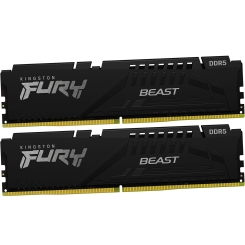 Комплект модулей памяти Kingston Fury Beast (AMD+Intel), KF560C30BBEK2-32, DDR5, 32 GB