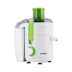 Соковыжималка центробежная Hyundai HY-JE1615 500Вт рез.сок.:400мл. белый/зеленый