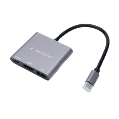 Концентратор USB Type-C, Gembird UHB-D2