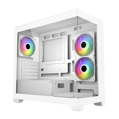 Корпус mATX midi tower FSP S340-WA, (без БП), WHITE