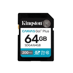 Карта памяти microSDXC 64GB, Kingston SDG4/64GB