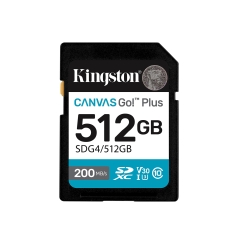 Карта памяти microSDXC 512GB, Kingston SDG4/512GB