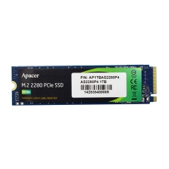 Твердотельный накопитель SSD M.2 PCIe Apacer AS2280P4, AP1TBAS2280P4-1, 1 TB, oem