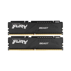 Комплект модулей памяти Kingston Fury Beast, KF552C40BB2K2-64, DDR5, 64 GB, Черный