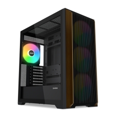 Корпус ATX midi tower SAMA, Z60 , (Без БП), Black