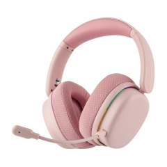Беспроводные наушники AULA G7 PRO PINK, розовый
