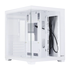 Корпус ATX midi tower ONVYX, PCM355W, (без БП), White