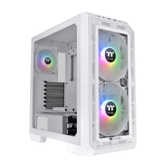 Корпус ATX midi tower Thermaltake View 300 MX Snow (CA-1P6-00M6WN-00), (без БП), Белый