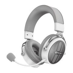 Беспроводная стереогарнитура MeeTion BTH013 серебристый-белый