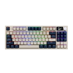 Клавиатура USB, Attack Shark K86, сииний