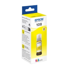 Ink Cartridge Epson, C13T09C44A 108 EcoTank, yellow