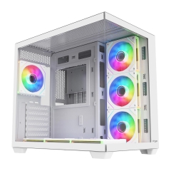Корпус ATX midi tower FSP M341-WA, (без БП), WHITE