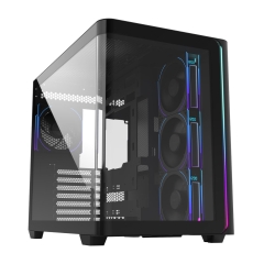 Корпус ATX midi tower FSP M580-BP, (без БП), BLACK