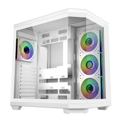 Корпус E-ATX midi tower FSP U580-WA, (без БП), White