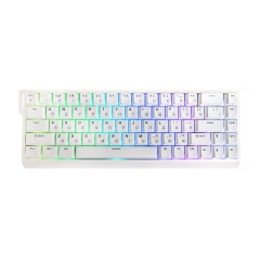 Клавиатура USB, MCHOSE Ace 68 White, Ice Blue Magnetic Switch