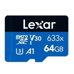 Карта памяти SDHC Lexar 633X LMS0633064G-BNNNG, 64GB