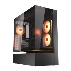 Корпус ATX midi tower Cougar CFV235 , (без БП), black