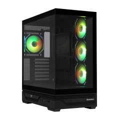 Корпус ATX midi tower Huntkey, MVP Destiny B (без БП), BLACK