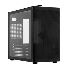 Корпус MATX midi tower Huntkey, A320G (без БП), black