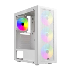 Корпус ATX midi tower  Wintek, Wintek Magic L204-W-M TG, (без БП), White